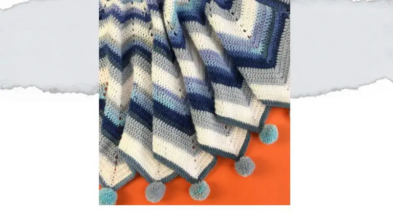Crochet Baby Blanket Pattern – Ombre Star Blanket – Free Pattern