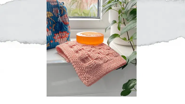 Free Crochet Washcloth Pattern - Weave Your Magic Washcloth