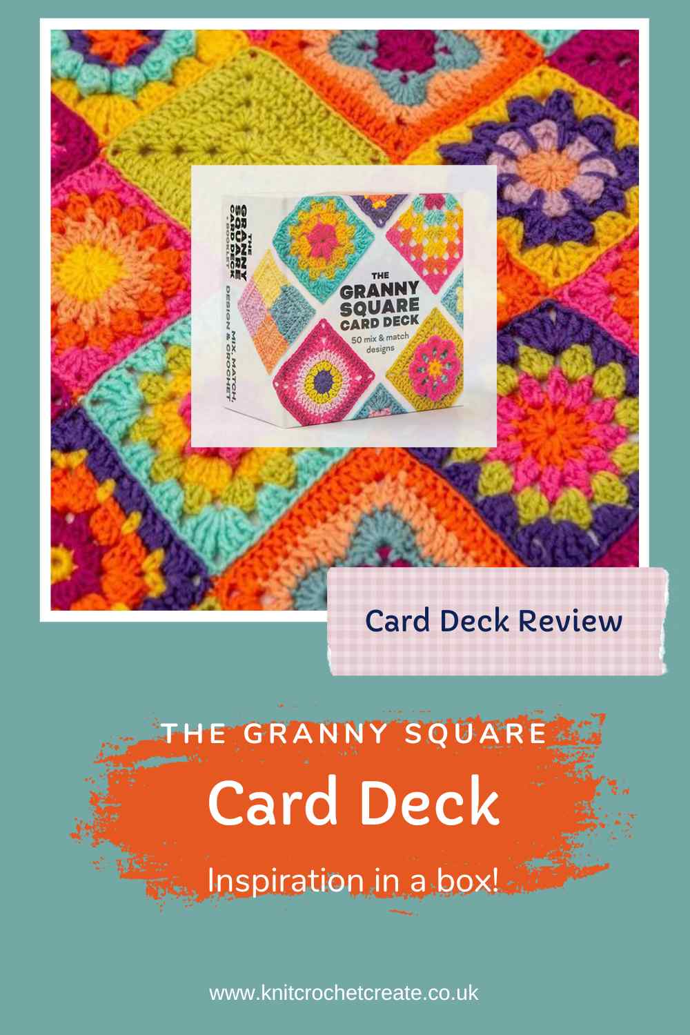 The Granny Square Card Deck pin image