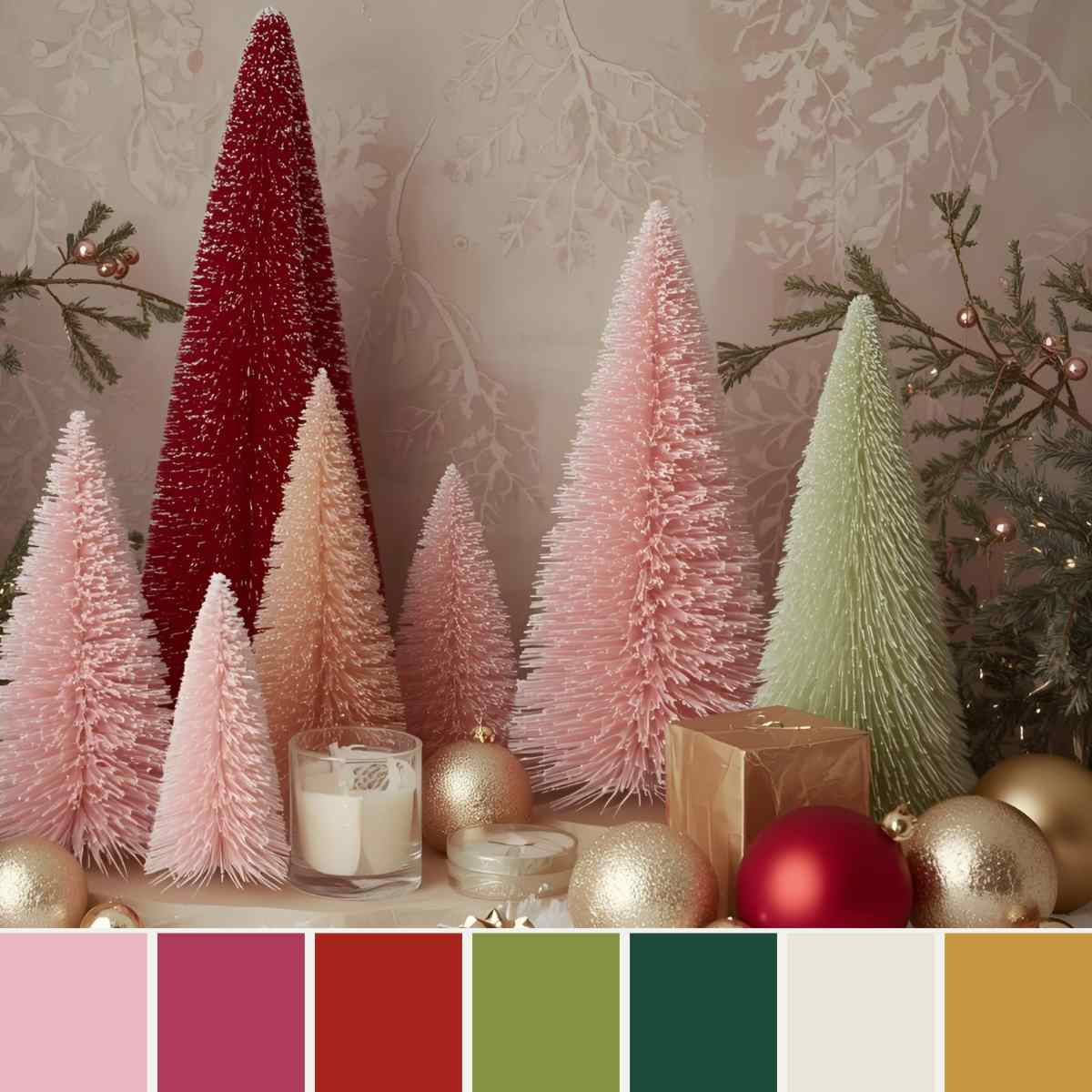 Blush Noel Colour Palette for Stash to Sparkle Crochet Event