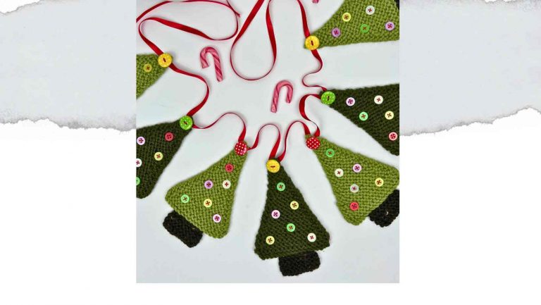 Christmas Tree Knitting Pattern - Free