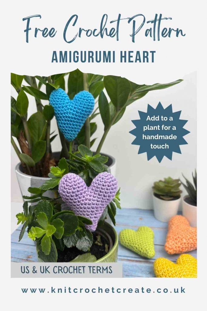 Free Amigurumi Heart Pattern