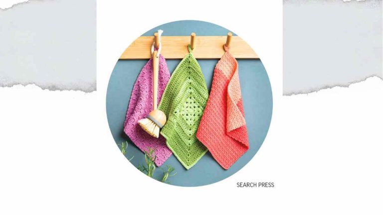 Crochet Dishcloth Pattern Book - Twenty To Make Series by Search Press