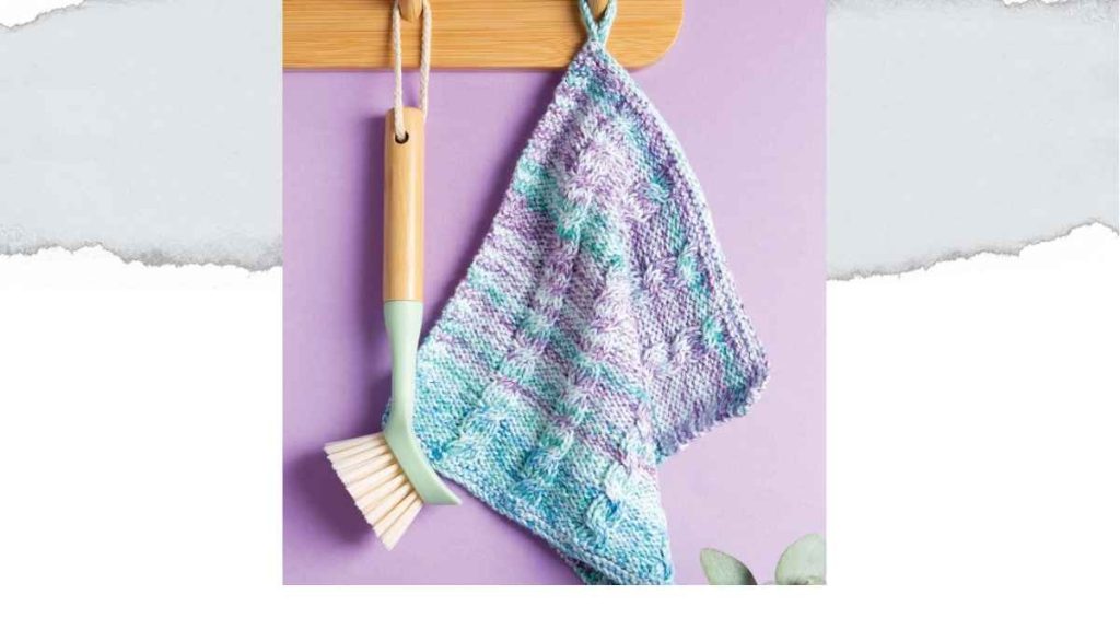 Knitted Dishcloth from Twenty To Make by Lynne Rowe