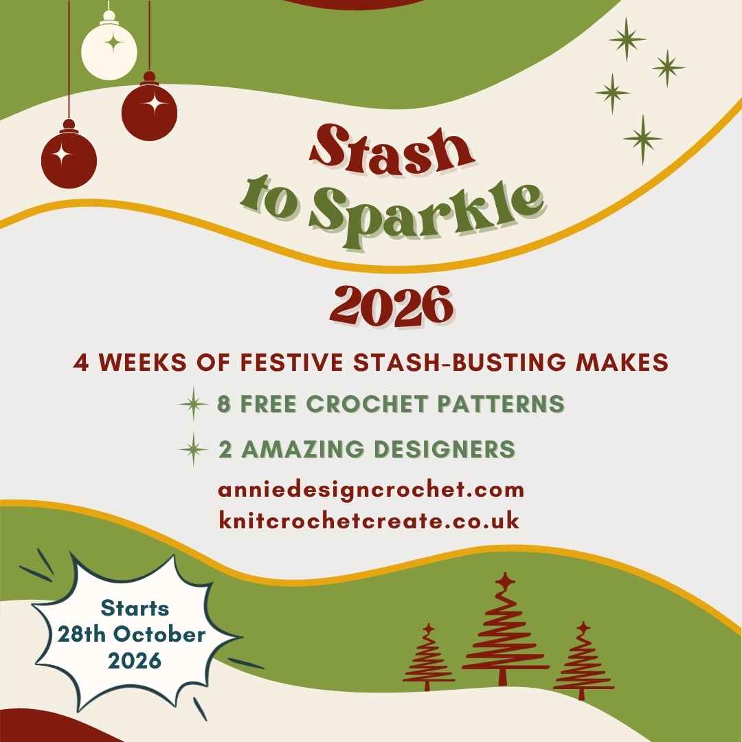 Stash To Sparkle 2026 – Free Stash Buster Crochet Patterns